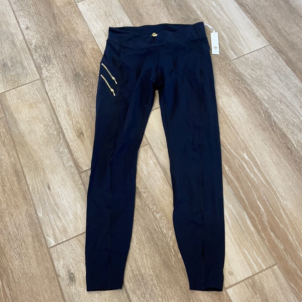Fierce + Regal The Zippered Leggings Size 8